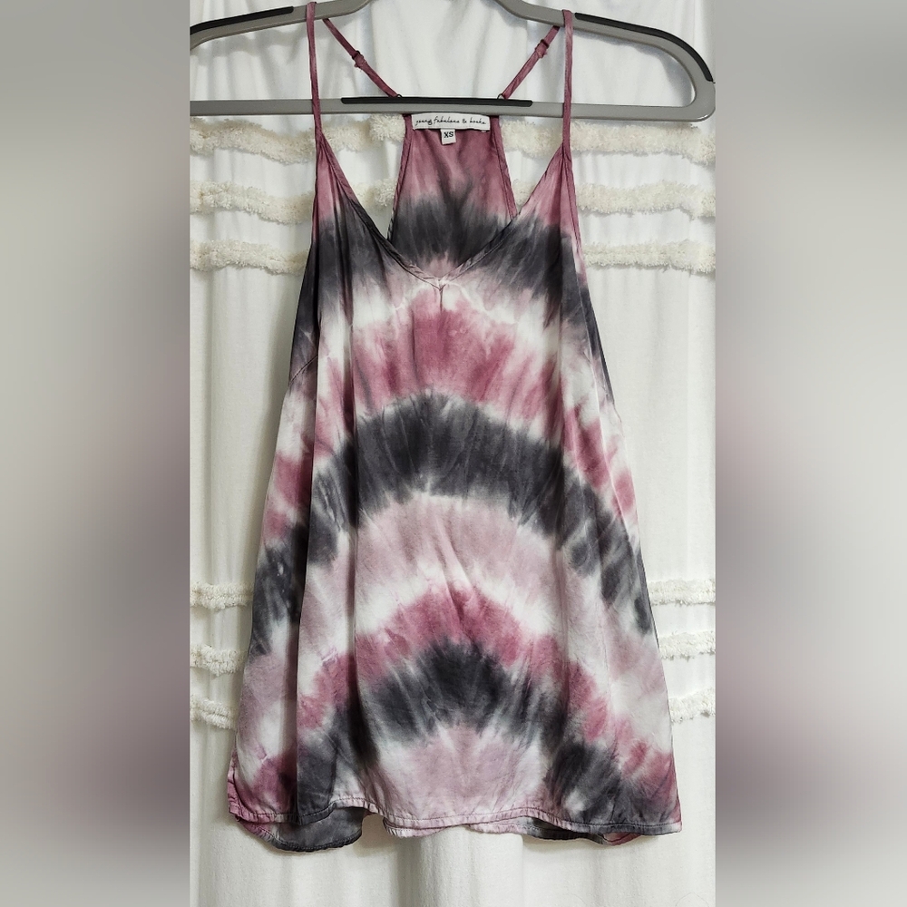 Young Fabulous & Broke Tie Dye Tank Top.. Final Price.